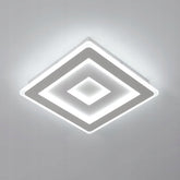 Plafonnier LED Ultra-mince, Blanc, 42W 6500K Lumière Blanche Froide, en Acrylique, 30*5 CM
